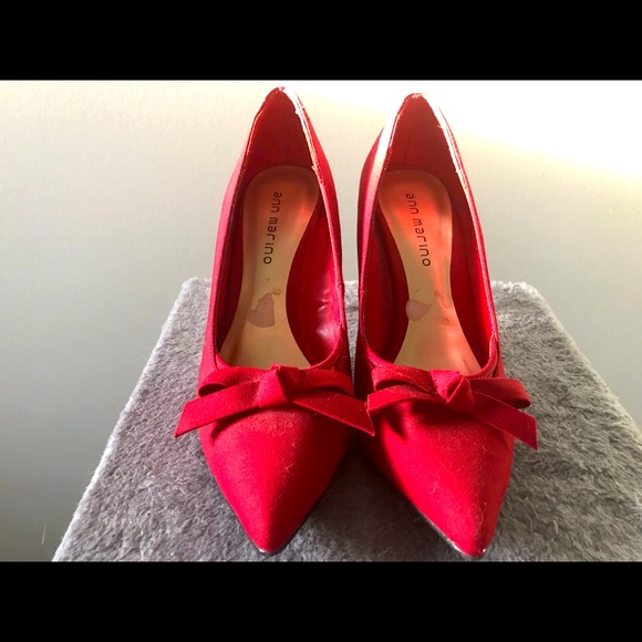 NWOT Red High Heels - Picture 1 of 2